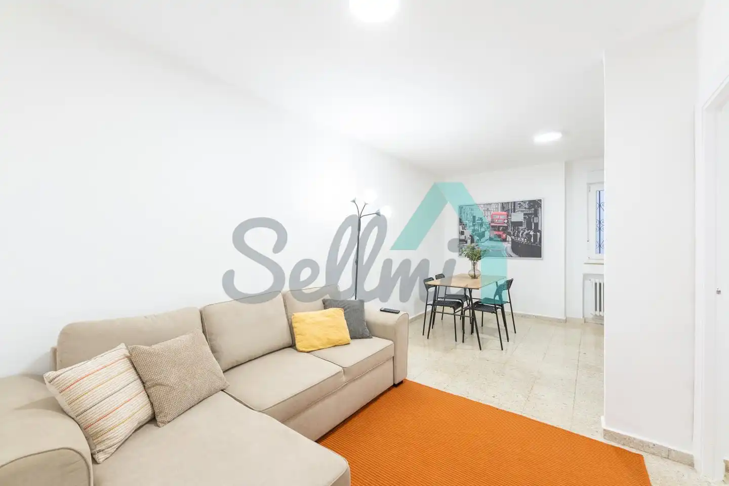 Sala de estar de Planta baja de alquiler en Oviedo  con Calefacción y Amueblado