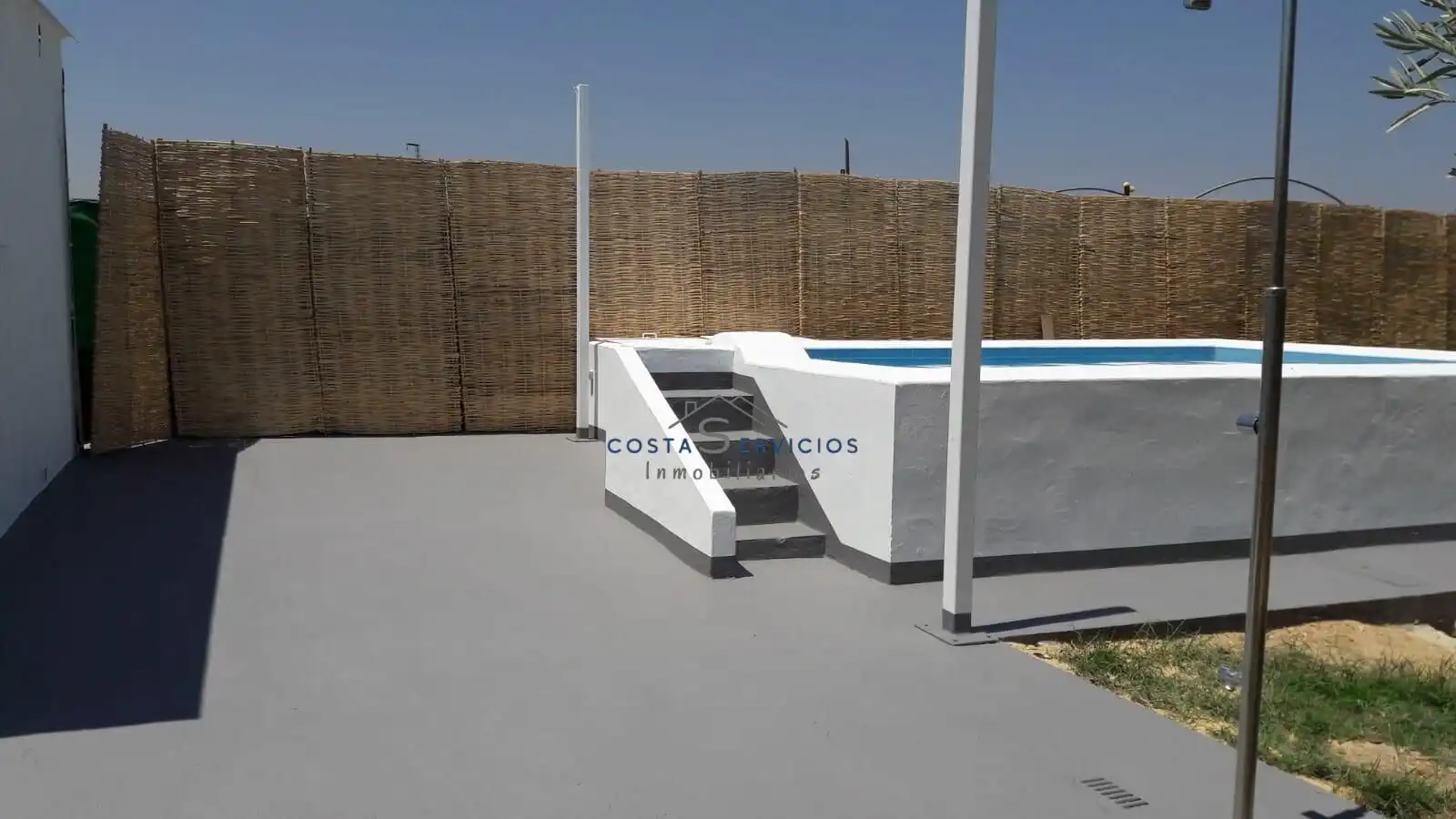 Swimming pool of Country homes for sale in Gibraleón  with Storage room and Community pool