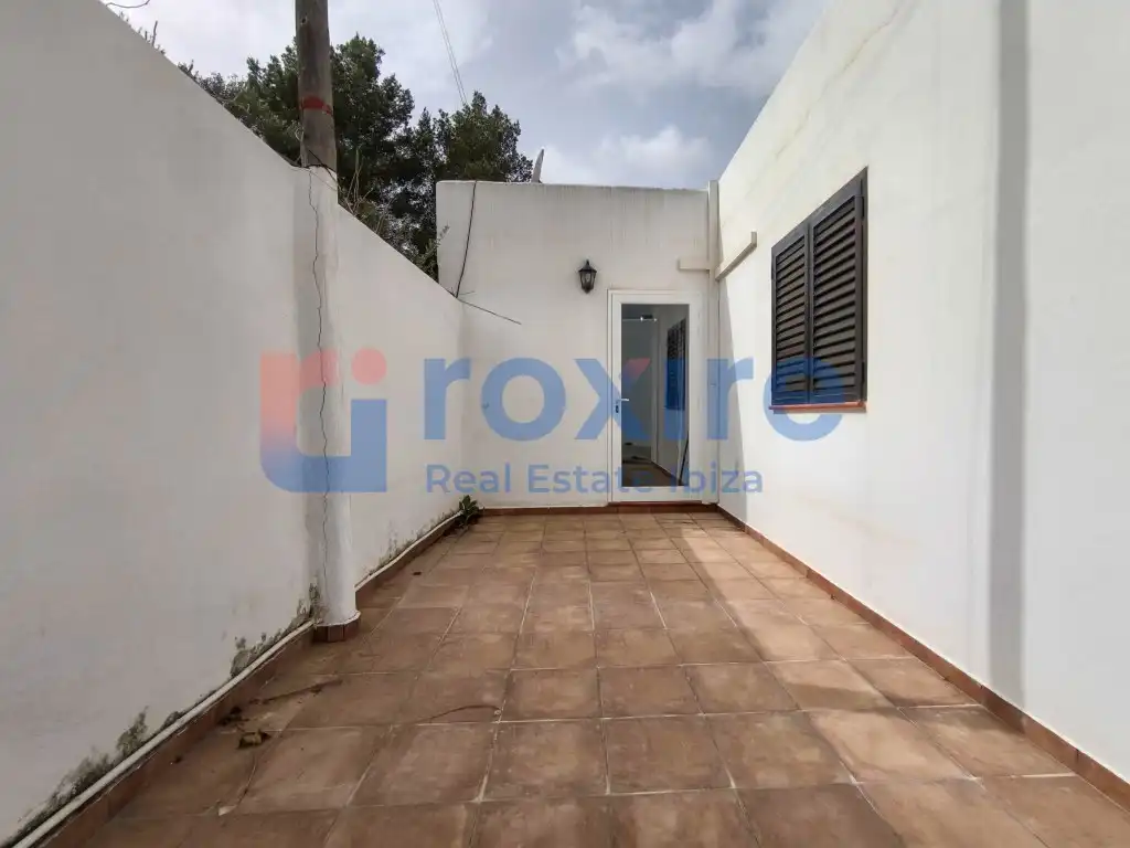 Exterior view of Houses for rent in Sant Antoni de Portmany  with Air Conditioner, Private garden and Terrace