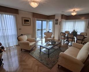 Living room of Flat to rent in A Coruña Capital   with Heating, Parquet flooring and Storage room