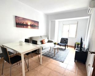 Living room of Apartment to rent in  Valencia Capital  with Air Conditioner, Heating and Furnished