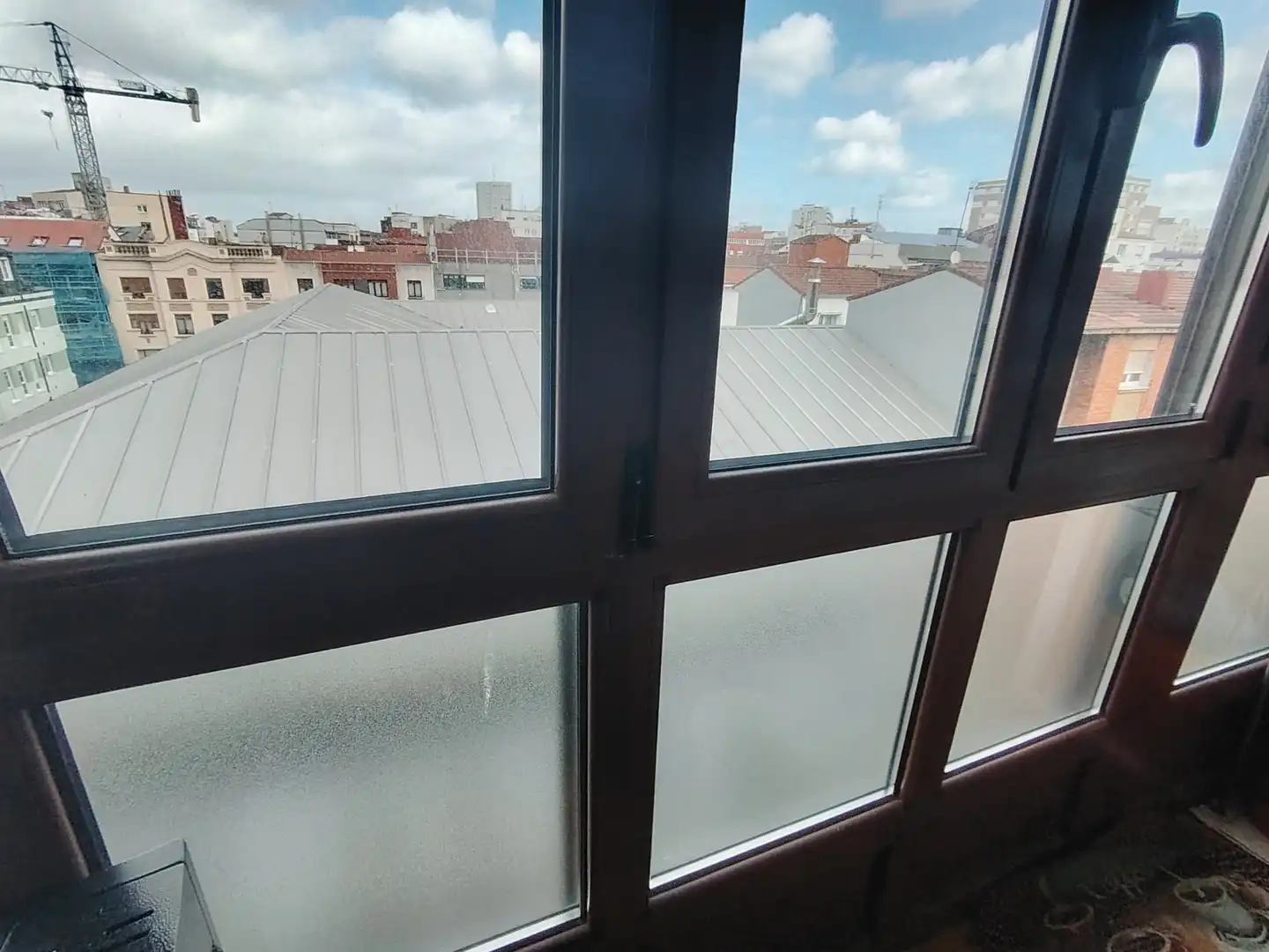 Balcony of Flat for sale in Gijón   with Heating, Parquet flooring and Storage room