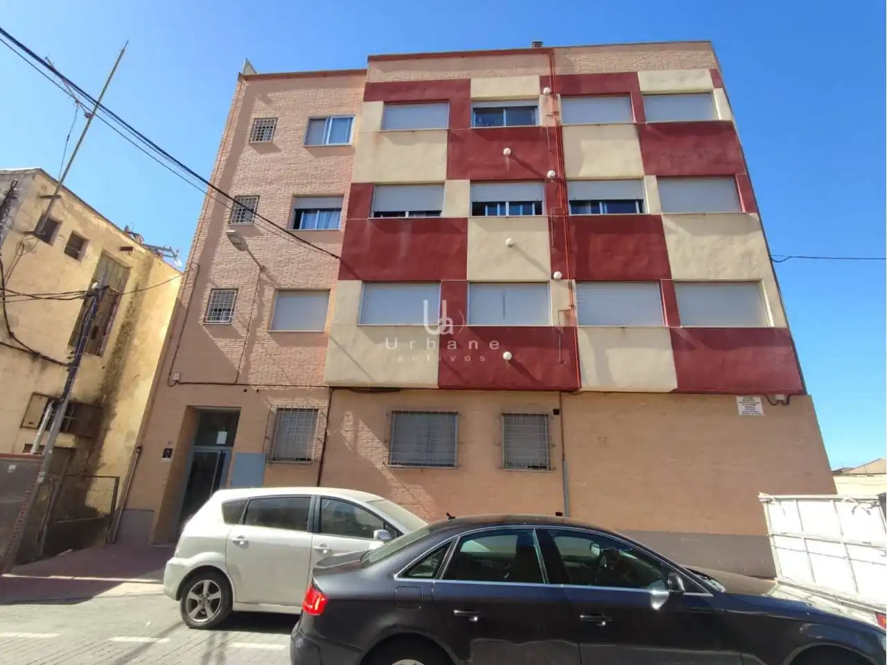 Vista exterior de Piso en venta en Murcia