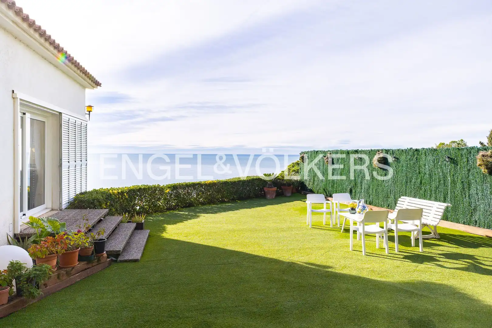 Terraza de Casa o chalet en venta en Arenys de Mar con Aire acondicionado, Calefacción y Jardín privado