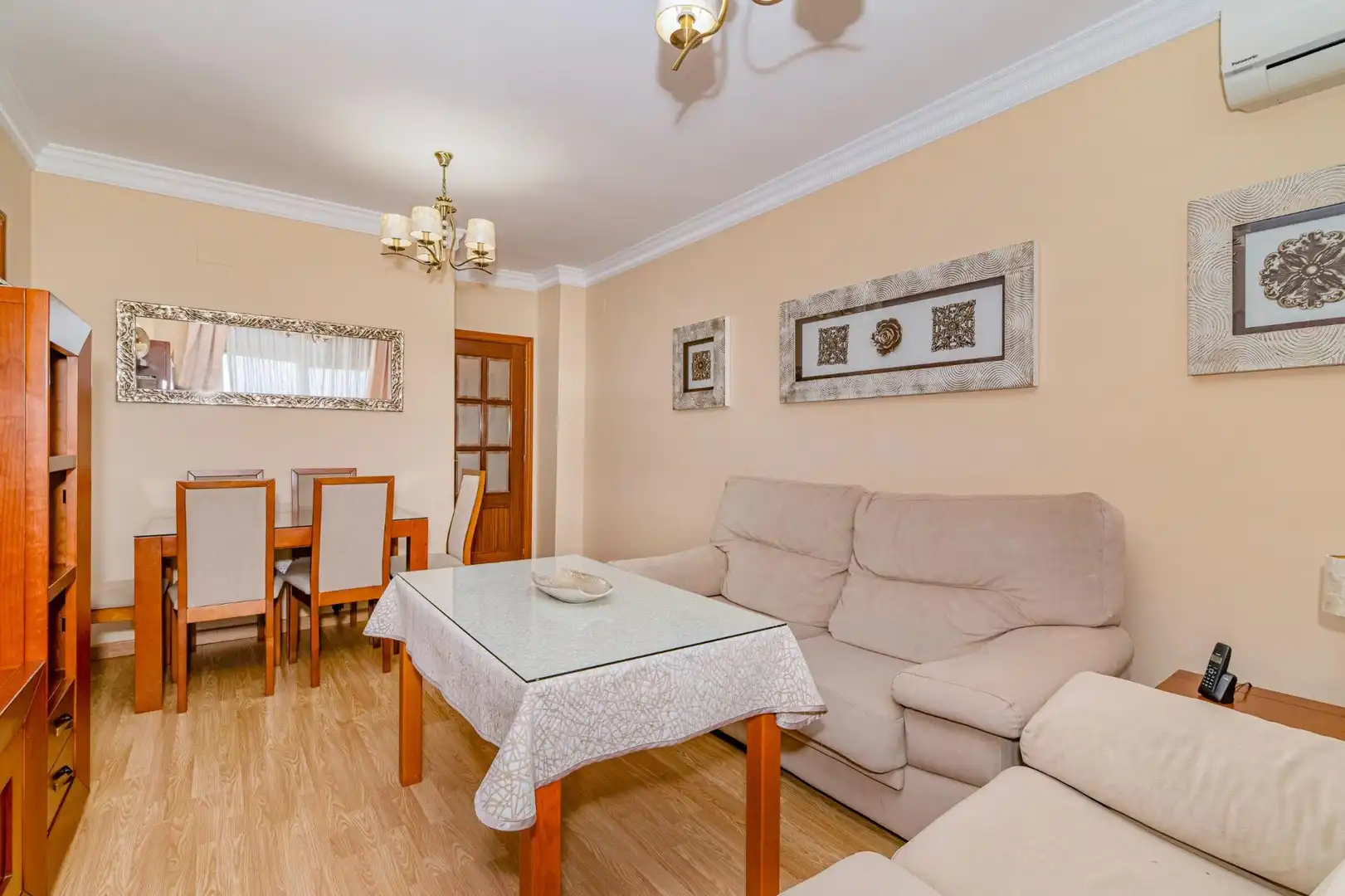 Sala d'estar de Pis en venda en Albolote amb Aire condicionat, Calefacció i Terrassa