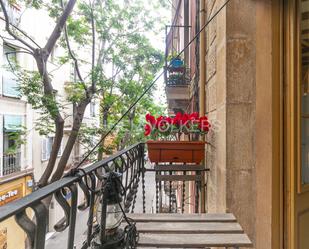 Balcony of Apartment to rent in  Barcelona Capital  with Air Conditioner, Heating and Parquet flooring