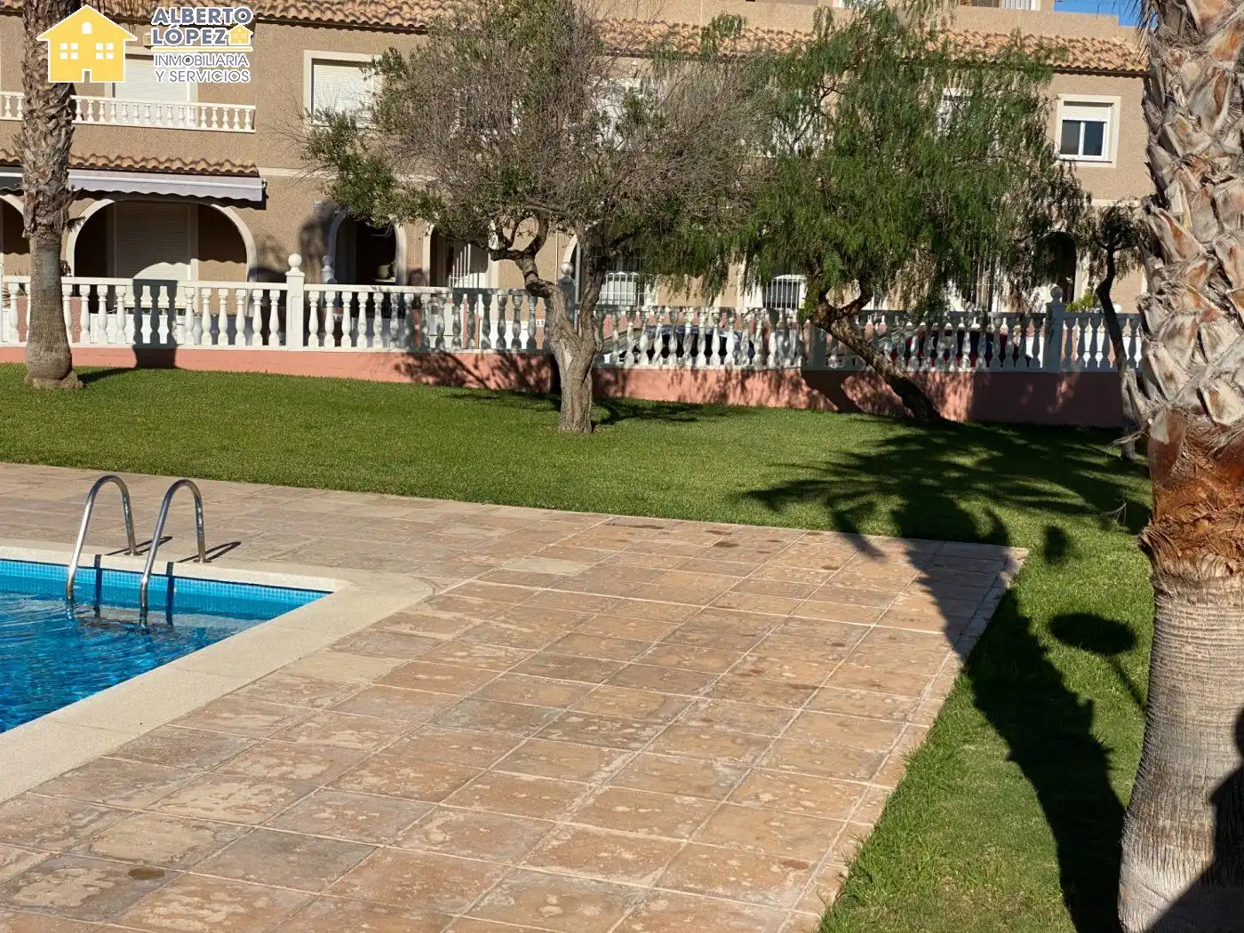 Piscina de Casa o chalet de alquiler en Santa Pola con Terraza, Amueblado y Alarma