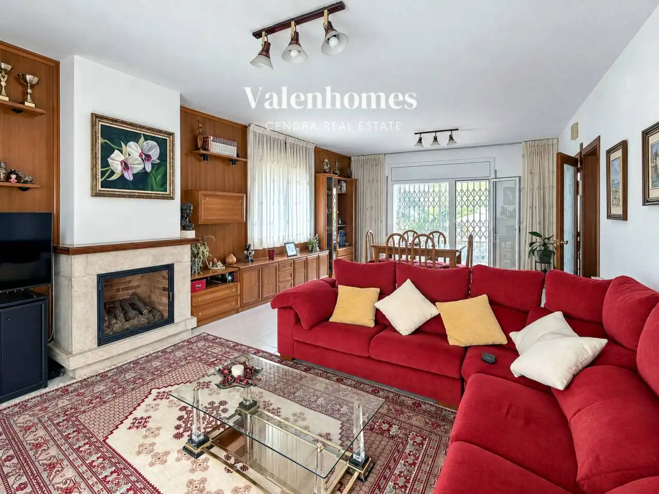 Sala d'estar de Casa o xalet en venda en Can Font - Ca n'Avellaneda