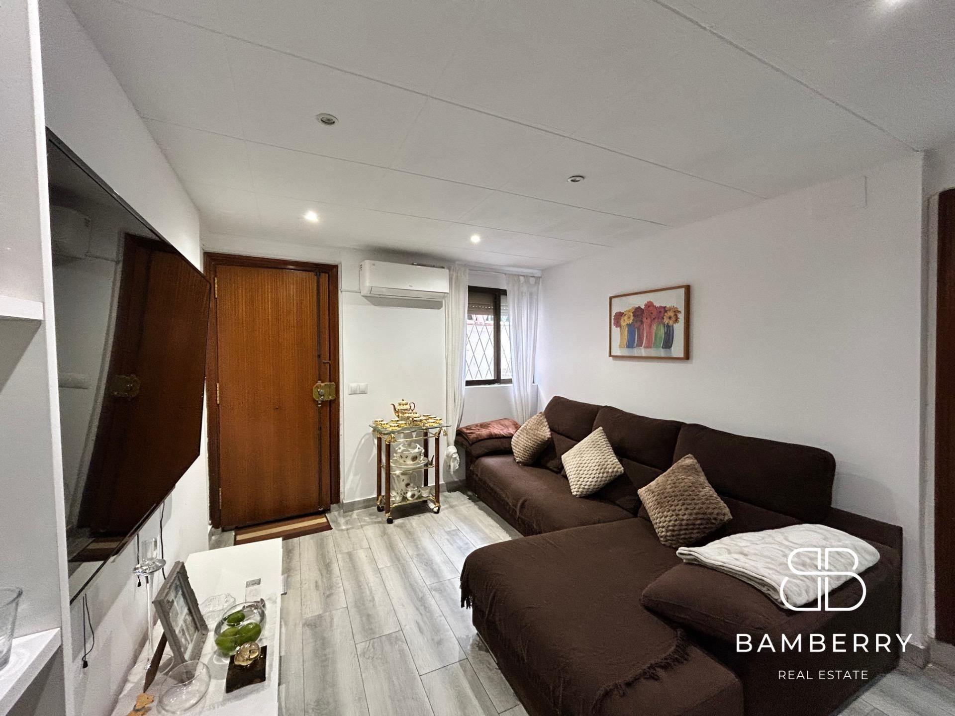 Sala d'estar de Pis en venda en Castelldefels amb Terrassa i Balcó