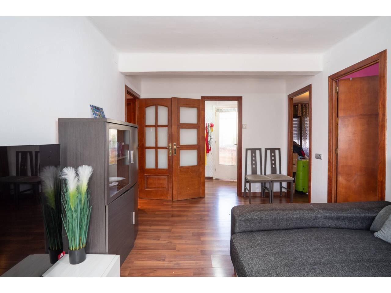 Sala d'estar de Pis en venda en Vic amb Parquet