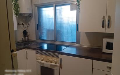 Kitchen of Flat for sale in  Tarragona Capital  with Air Conditioner, Furnished and Balcony