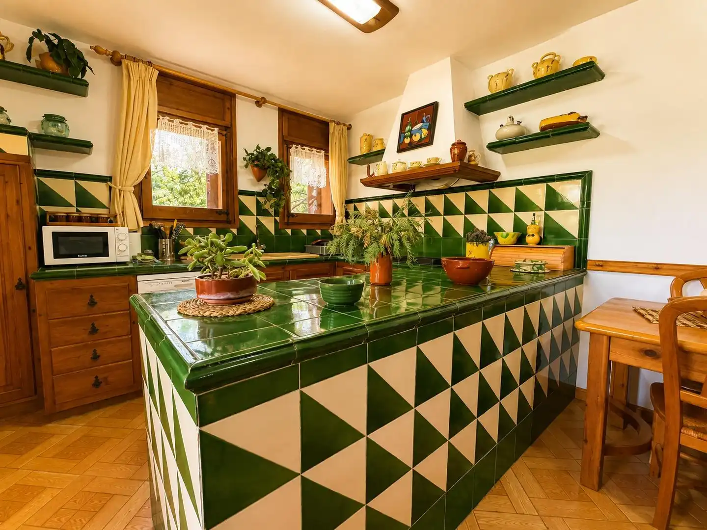 Cocina de Casa o chalet en venta en Prades con Calefacción, Jardín privado y Terraza