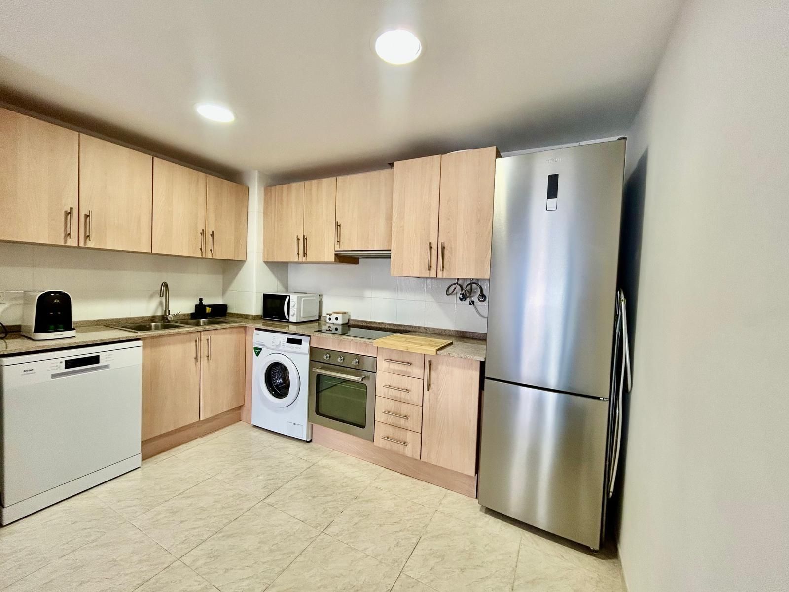 Kitchen of Flat for sale in Sant Carles de la Ràpita  with Air Conditioner, Terrace and Balcony