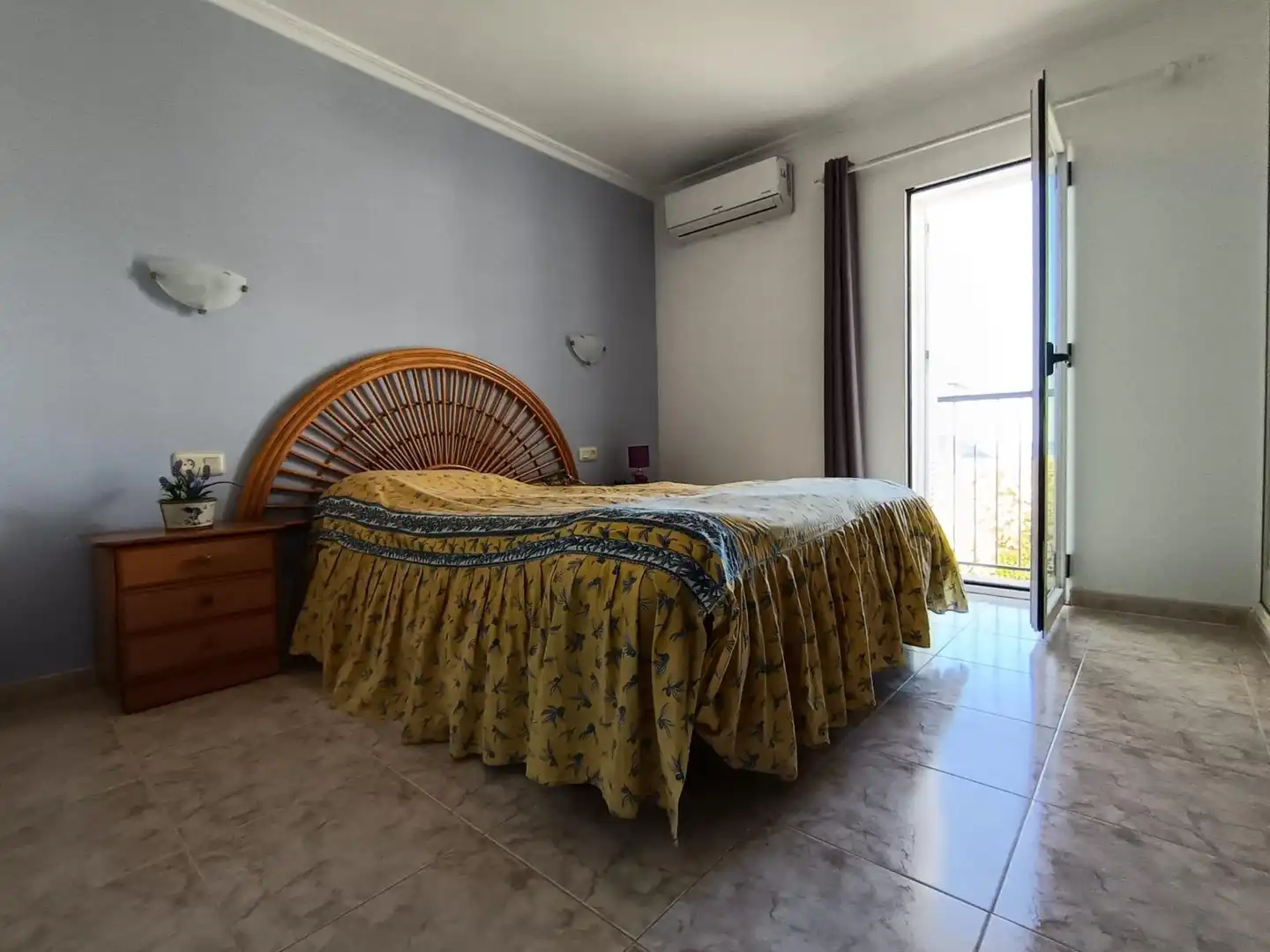 Bedroom of Flat for sale in Pulpí  with Air Conditioner, Private garden and Furnished