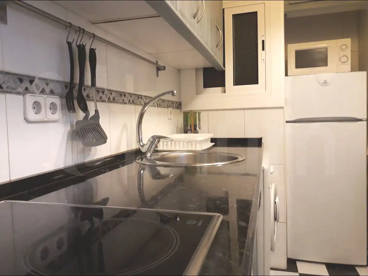 Kitchen of Apartments for rent in Barcelona  with Air Conditioner and Heating