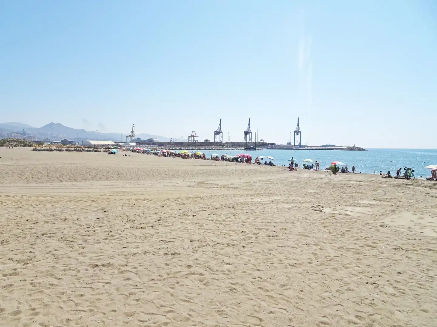 Vista exterior de Piso en venta en Málaga