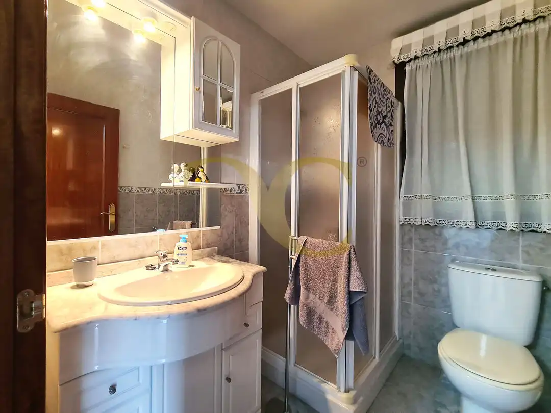 Baño de Casa o chalet en venta en Gijón  con Calefacción, Jardín privado y Terraza