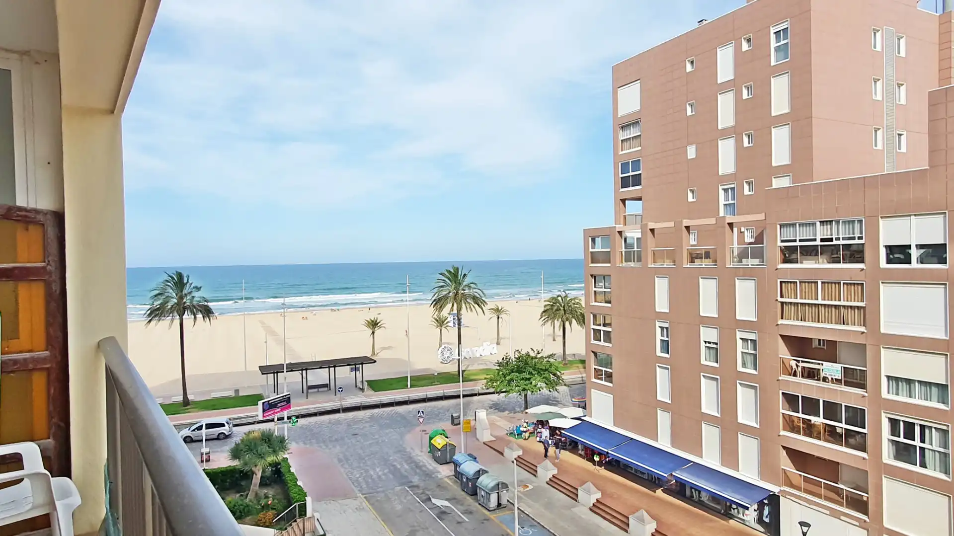 Bedroom of Apartments for rent in Gandia  with Air Conditioner, Heating and Terrace