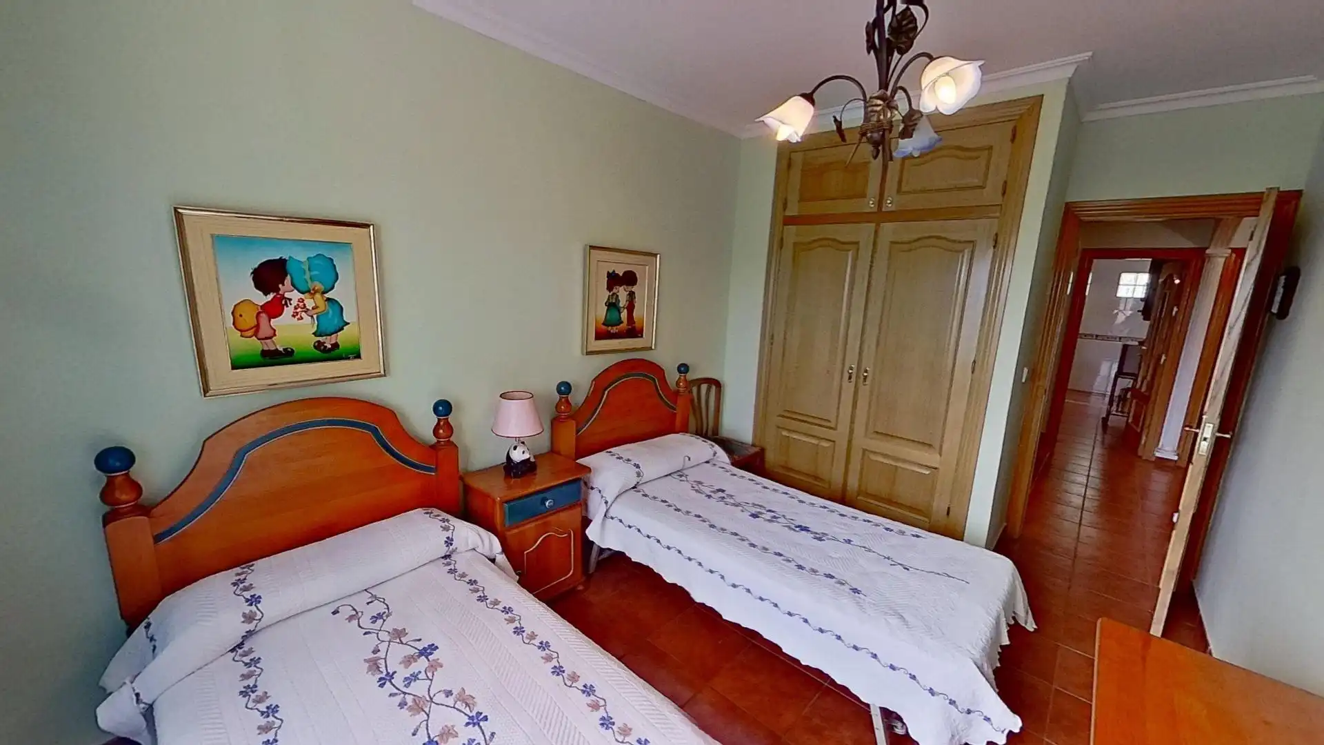 Dormitori de Casa o xalet en venda en Albacete amb Aire condicionat, Calefacció i Jardí privat