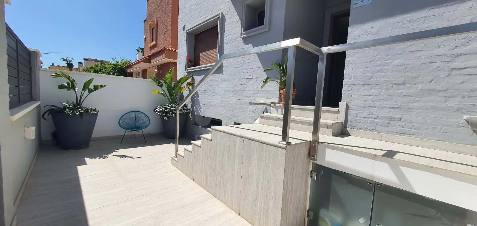 Terraza de Casa adosada en venta en Almería con Aire acondicionado, Calefacción y Terraza