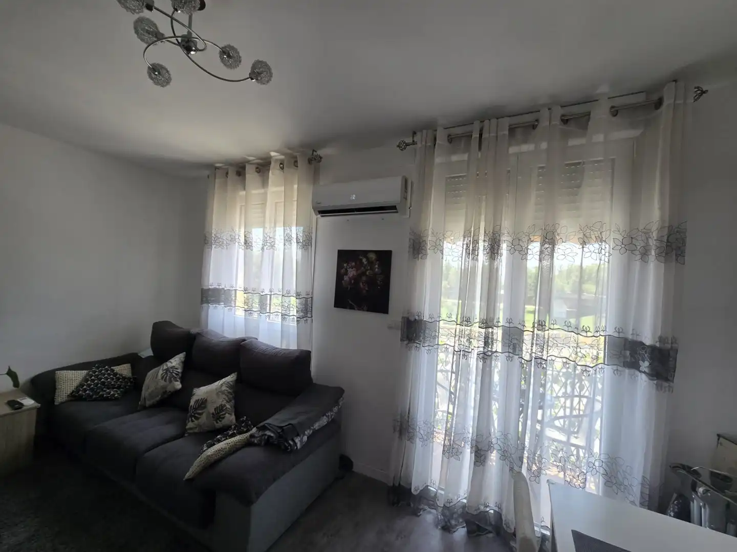 Sala d'estar de Pis en venda en Lleida amb Aire condicionat, Calefacció i Forn