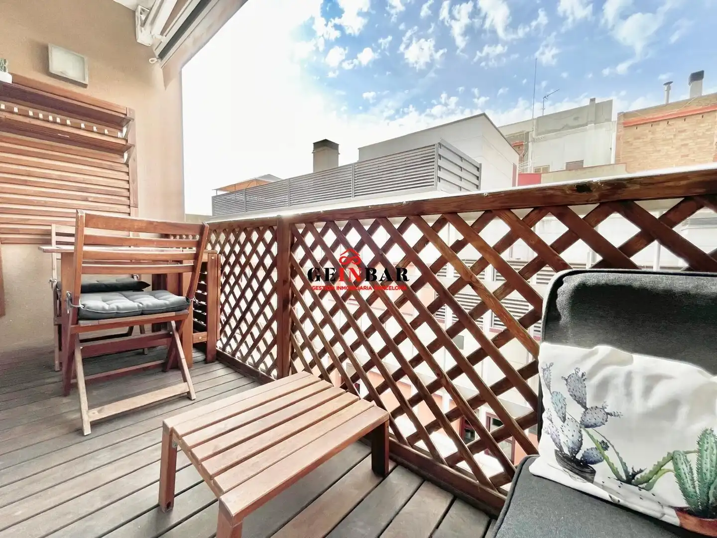 Terrasse von Wohnung zum Verkauf in Barcelona mit Klimaanlage, Heizung und Parkett