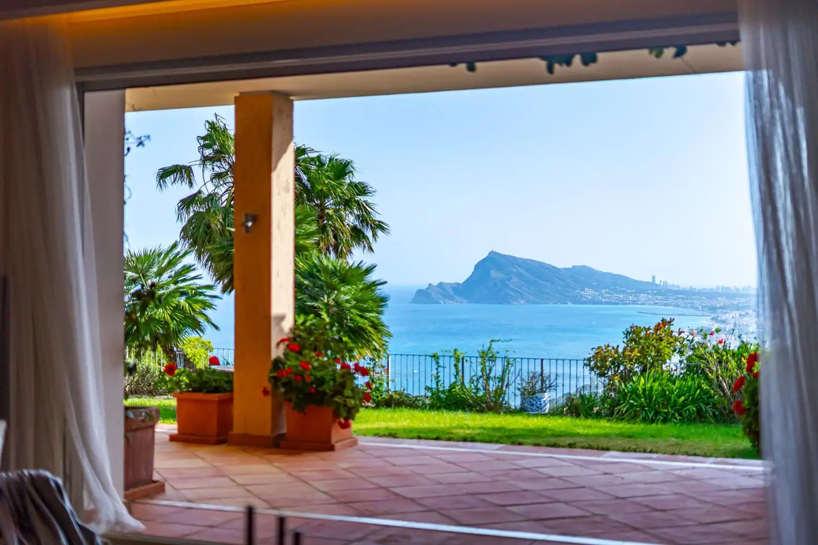 Jardín de Casa o chalet en venta en Altea con Aire acondicionado, Calefacción y Jardín privado