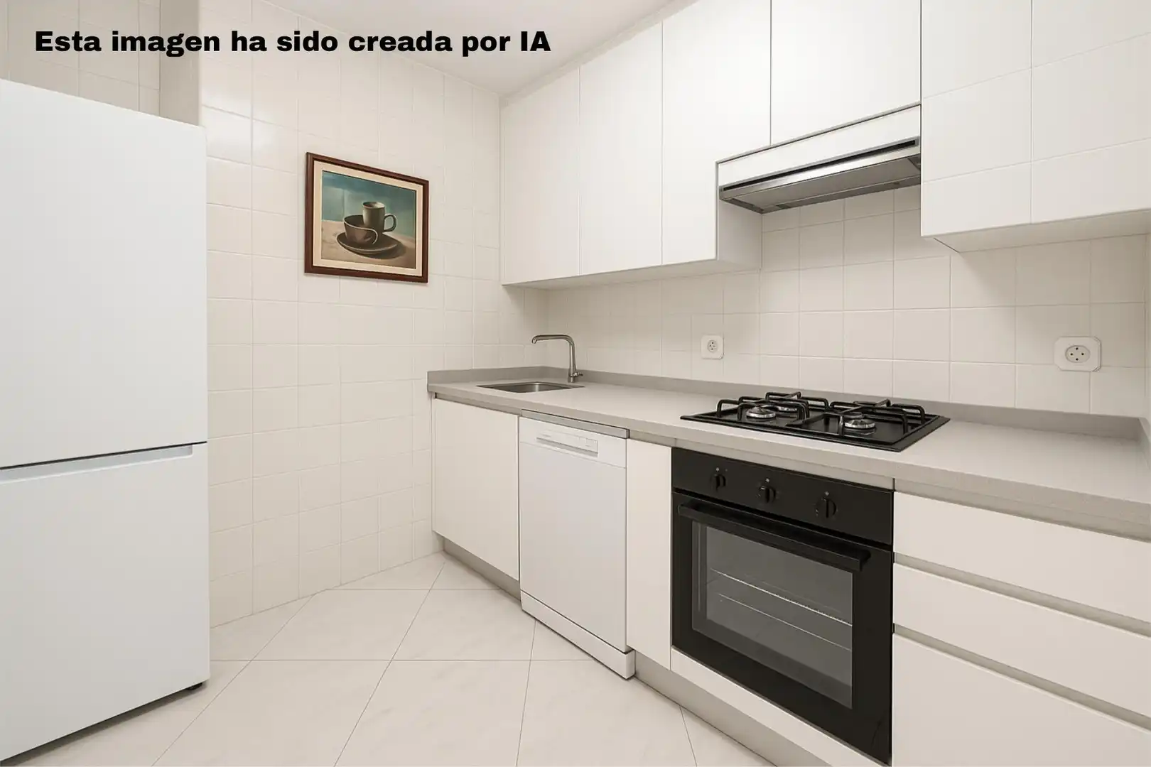 Cuina de Apartament de lloguer en Calvià amb Terrassa i Piscina comunitària