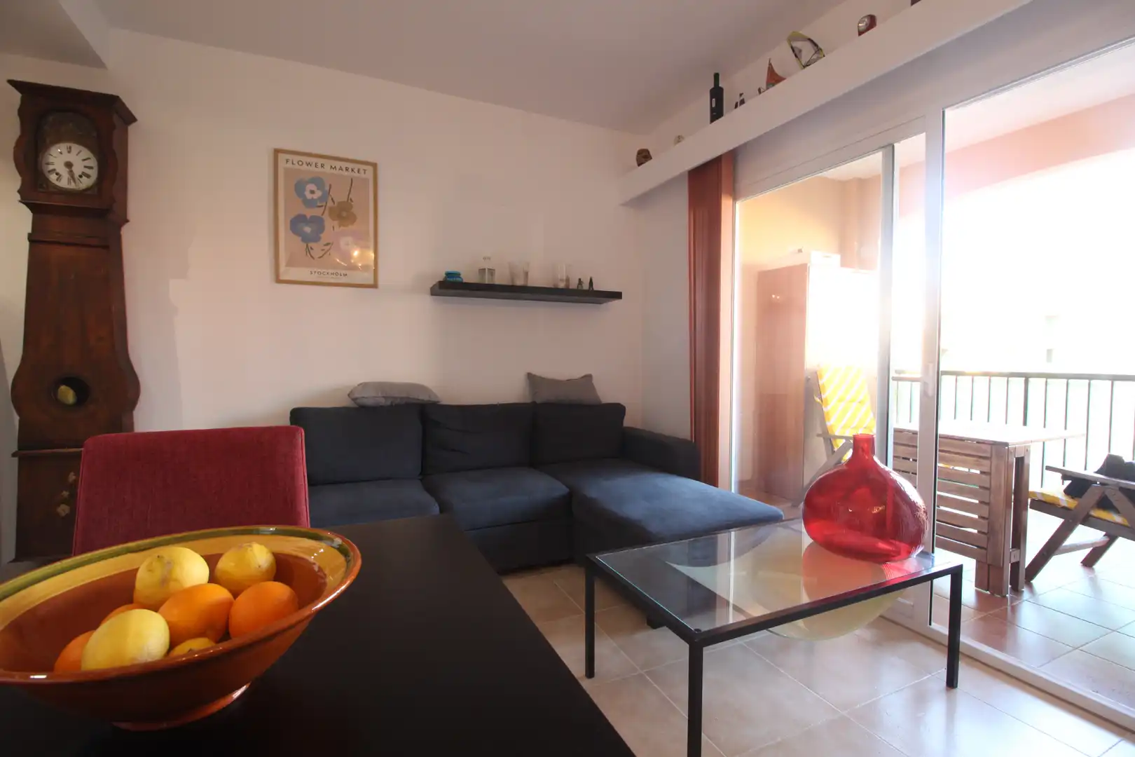 Sala d'estar de Apartament de lloguer en Llucmajor amb Aire condicionat, Calefacció i Jardí privat