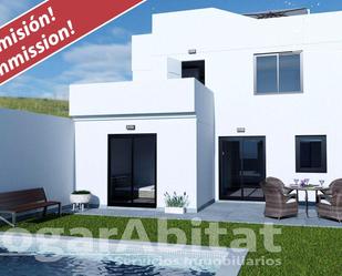 Exterior view of Single-family semi-detached for sale in Cartagena  with Air Conditioner, Terrace and Swimming Pool