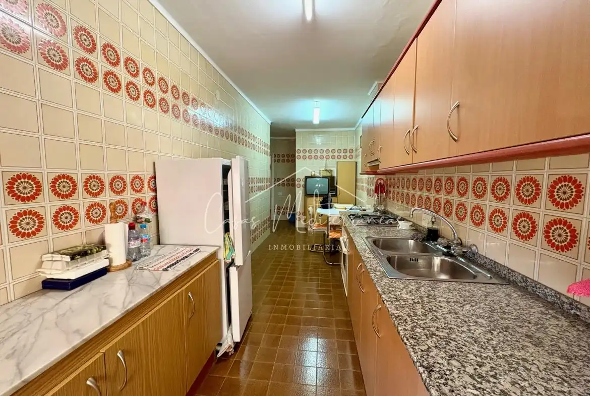 Kitchen of Flat for sale in Amposta  with Furnished and Alarm