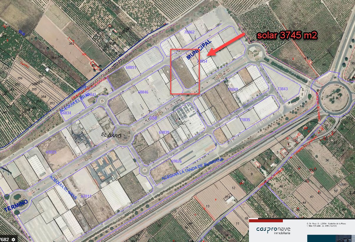 Vista exterior de Terreny industrial en venda en Burriana / Borriana