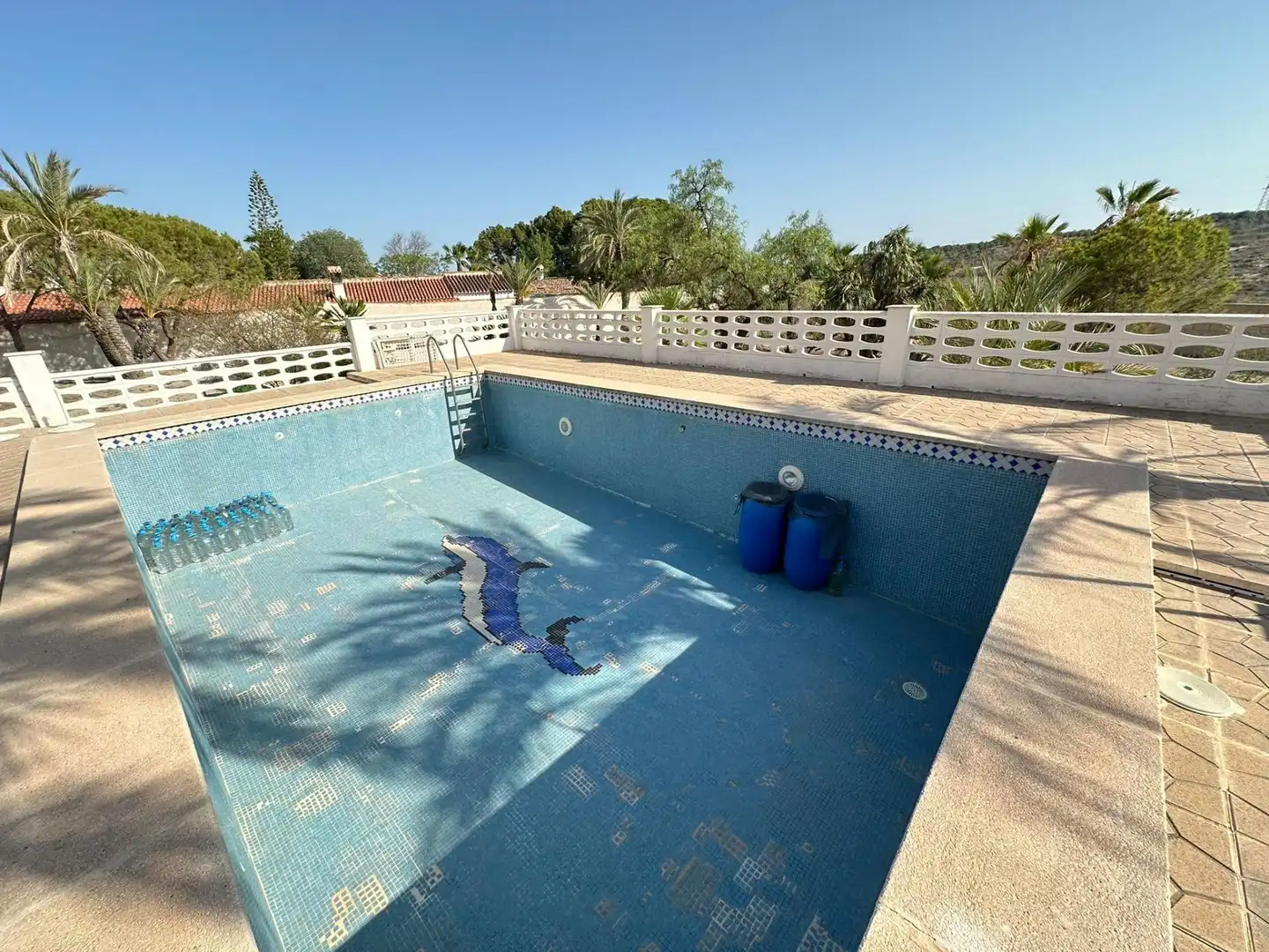 Piscina de Casa o xalet en venda en Alicante / Alacant amb Jardí privat, Terrassa i Traster