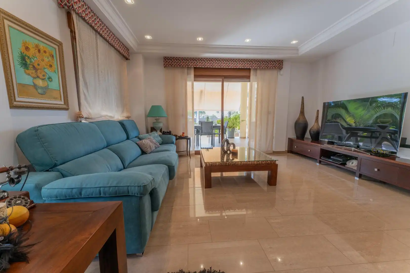 Living room of Houses for sale in Elche / Elx  with Air Conditioner, Heating and Private garden