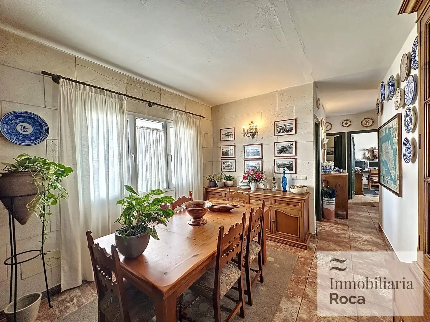 Dining room of Houses for sale in Es Mercadal  with Air Conditioner, Heating and Private garden