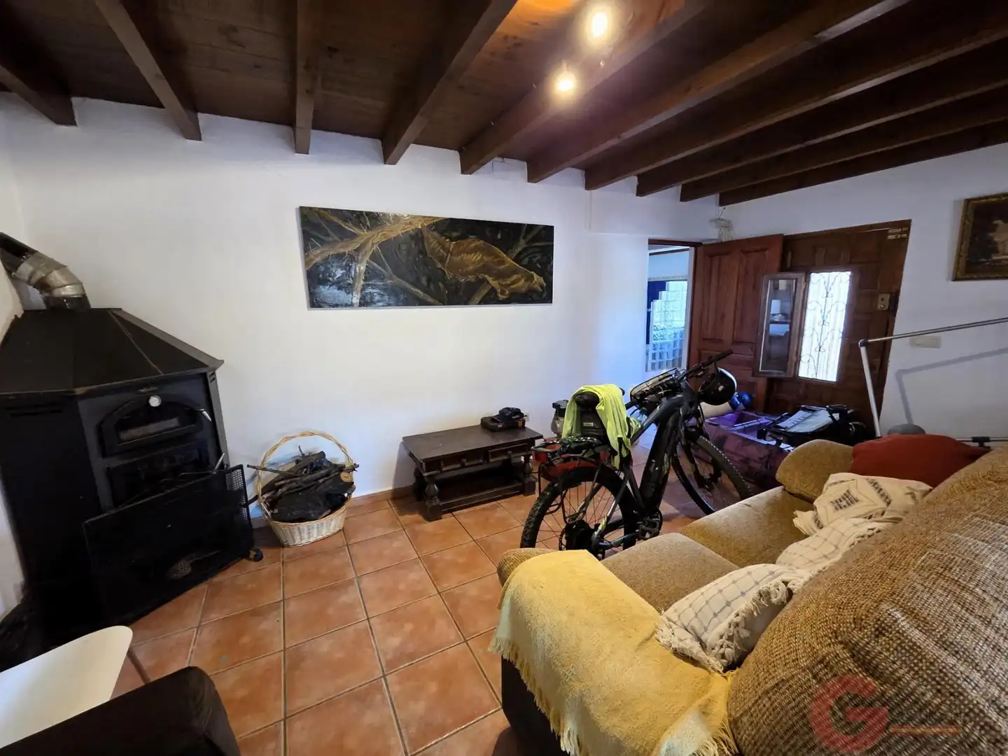 Wohnzimmer von Country house zum Verkauf in Lecrín mit Terrasse und Möbliert