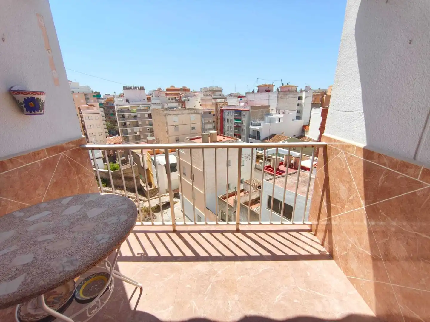 Terrasse von Wohnung zum Verkauf in Cullera mit Klimaanlage, Möbliert und Balkon