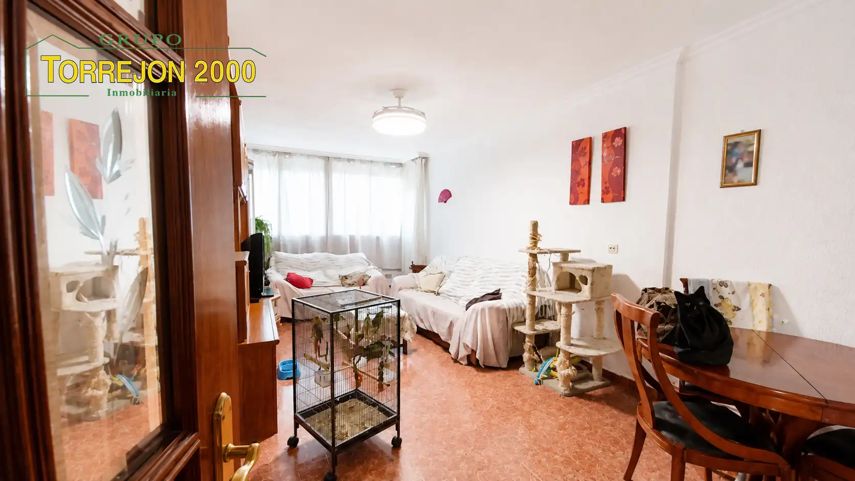 Sala d'estar de Pis en venda en Mejorada del Campo amb Alarma