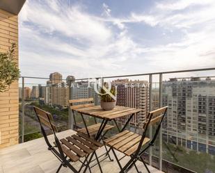 Terrace of Attic to rent in  Valencia Capital  with Air Conditioner, Heating and Terrace