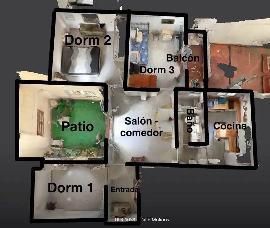 Flat for rent in Calle Calle Molinos, San Matías - Realejo