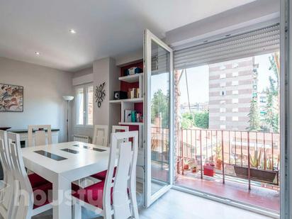 Dining room of Flat to rent in  Madrid Capital  with Air Conditioner, Heating and Furnished