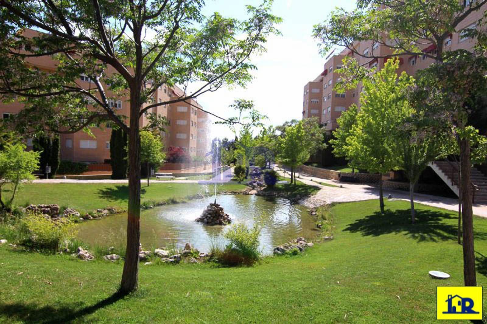 Exterior view of Flat for sale in Cuenca Capital  with Heating, Storage room and Swimming Pool