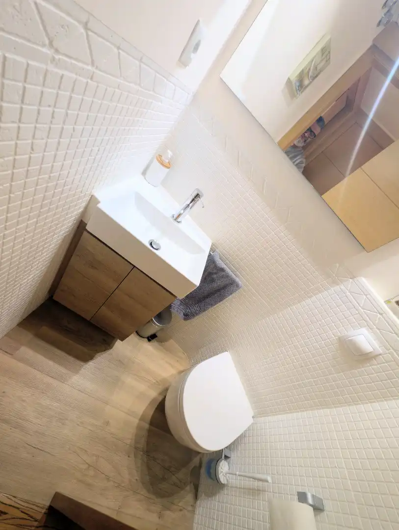 Baño de Casa o chalet en venta en Viladecavalls con Aire acondicionado, Calefacción y Jardín privado