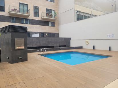 Swimming pool of Duplex to rent in  Barcelona Capital  with Air Conditioner, Heating and Parquet flooring