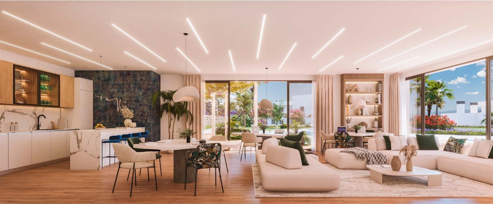 Sala d'estar de Pis en venda en Casares amb Aire condicionat, Calefacció i Jardí privat