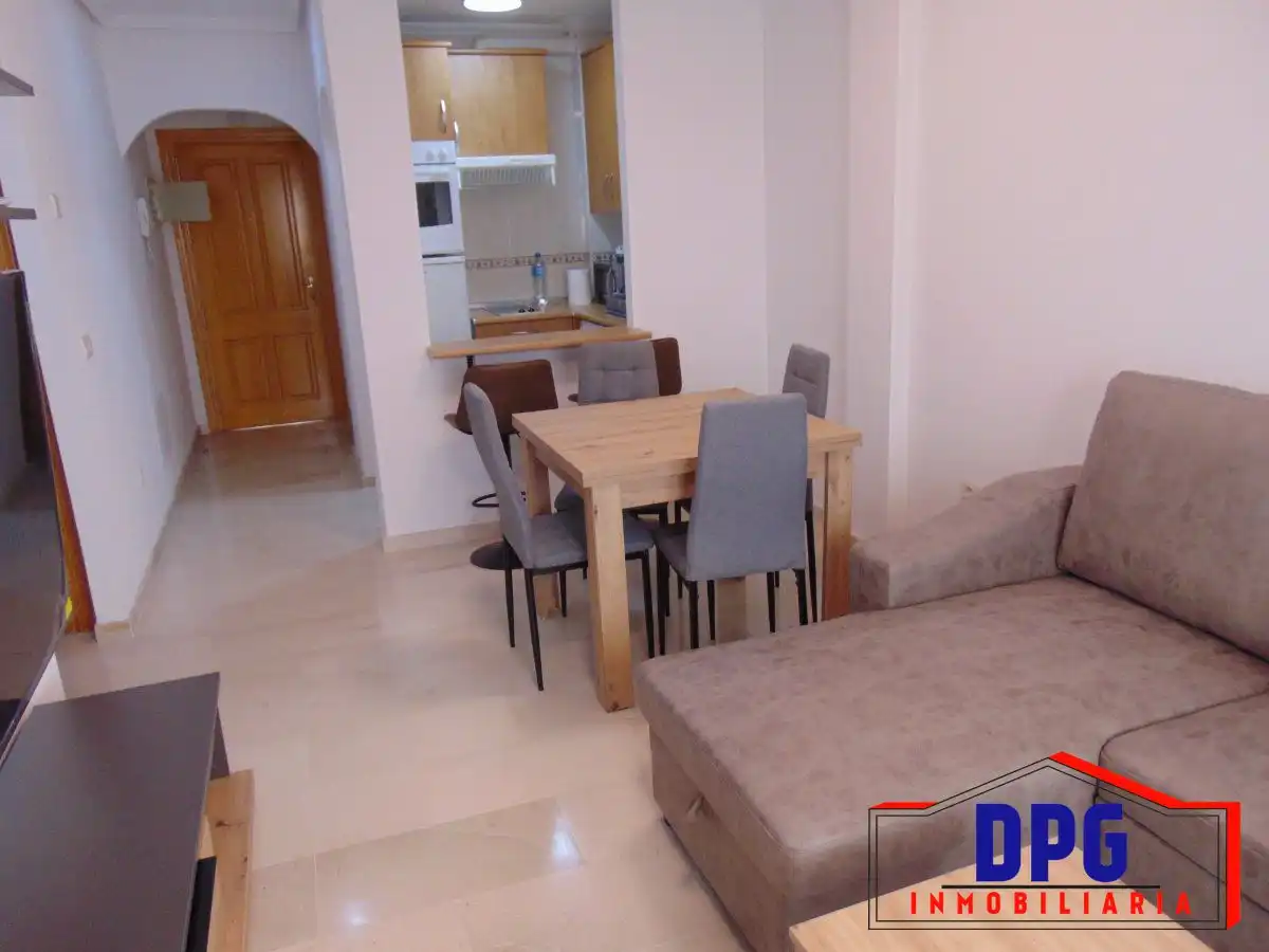Living room of Apartments for sale in Garrucha  with Terrace, Storage room and Furnished