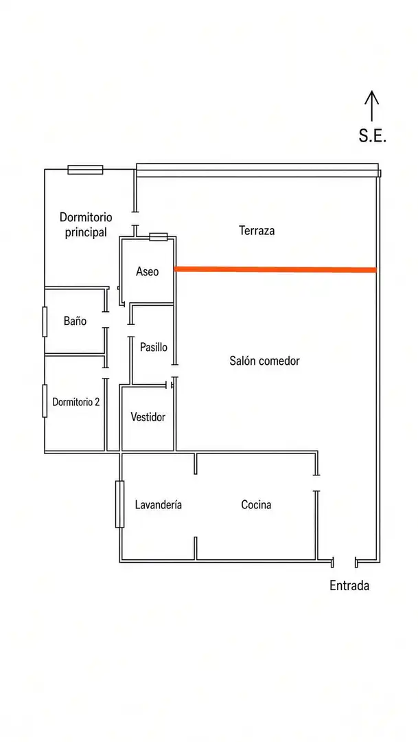 Piso en venta en Cruz de Humilladero
