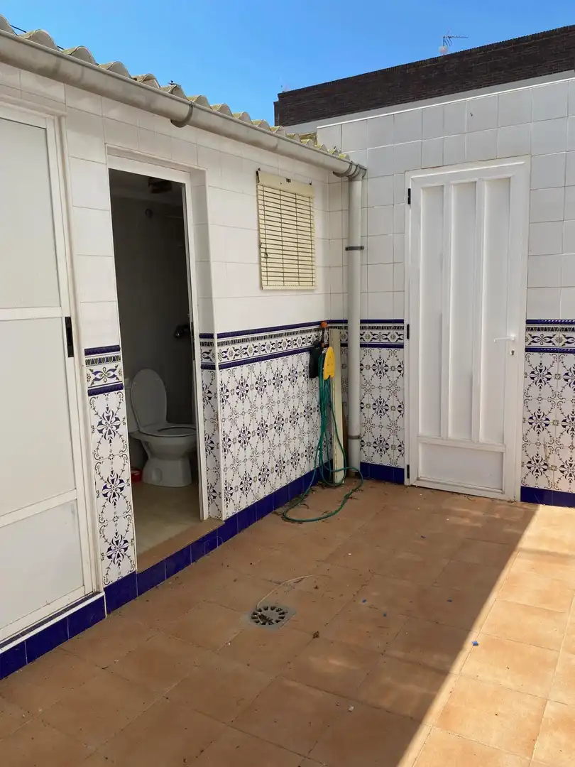 Badezimmer von Maisonette zur Miete in San Pedro del Pinatar mit Klimaanlage, Heizung und Privatgarten