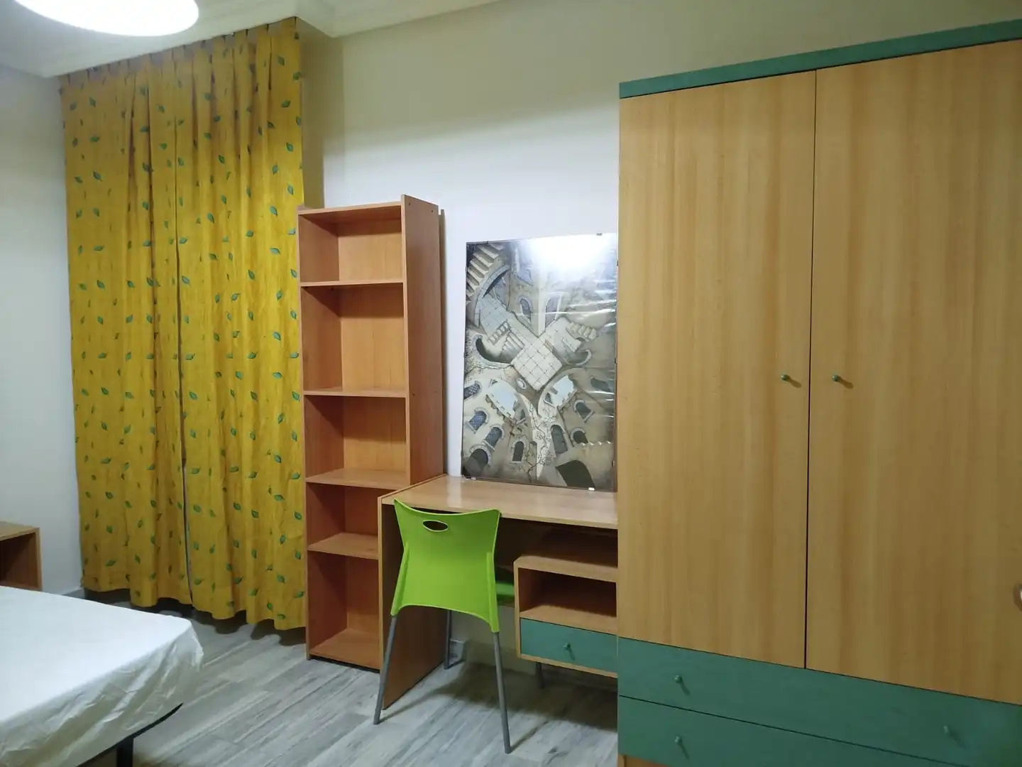 Bedroom of Flat for rent in Ciudad Real  with Heating, Terrace and Furnished