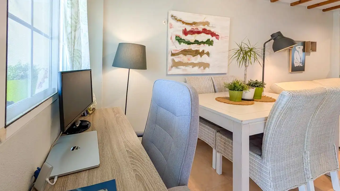 Comedor de Casa adosada en venta en Santa Pola con Aire acondicionado, Jardín privado y Terraza
